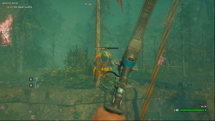 After the initial cutscene, you will start the fight with The Beast - Josephs Secret | Far Cry New Dawn Walkthrough - Story Missions - Far Cry New Dawn Guide