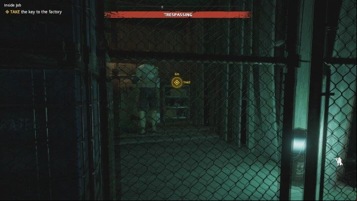 On the left, you will see another enemy and the key you need to get - Inside Job | Far Cry New Dawn Walkthrough - Story Missions - Far Cry New Dawn Guide