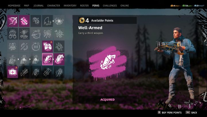 The Well-Armed talent should be obtained as early as possible. - Tips for start Far Cry New Dawn - Game basics - Far Cry New Dawn Guide