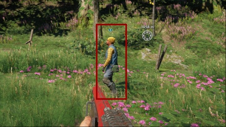 An NPC with information about a hidden treasure. - Hidden treasures - locations, hints, and required perks in Far Cry New Dawn - Hidden treasures - Far Cry New Dawn Guide
