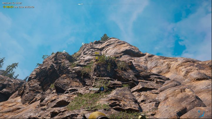 At the top, you will find a large water body - Rescuers Go Under | Hidden Treasure in Far Cry New Dawn - Hidden treasures - Far Cry New Dawn Guide