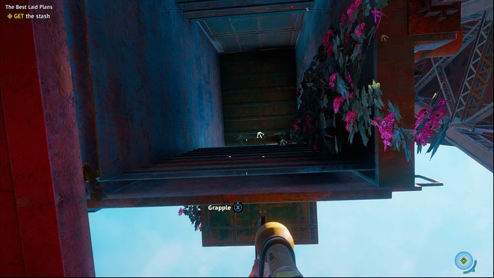 You land on a small platform - The Best Laid Plans | Hidden Treasure in Far Cry New Dawn - Hidden treasures - Far Cry New Dawn Guide