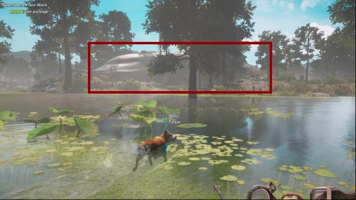 The fragment of the wreckage where you will find your outfit. - Paladins Secret - Trophy in Far Cry New Dawn - Achievements - Far Cry New Dawn Guide