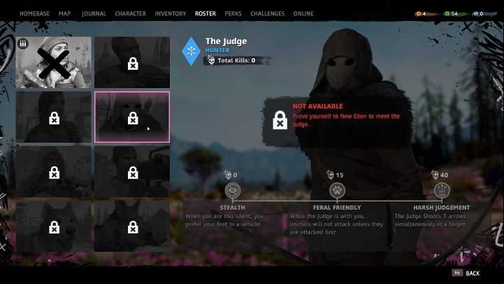 After completing Josephs Secret, The Judge will become available. - Guns for Hire in Far Cry New Dawn - Game basics - Far Cry New Dawn Guide