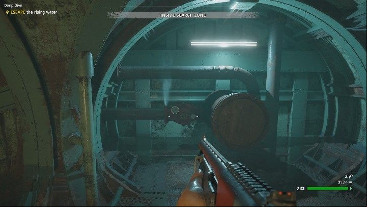 The water level will be quickly rising, so be quick and ing the spring button during diving - Deep Dive | Specialist missions in Far Cry New Dawn - Specialist missions - Far Cry New Dawn Guide