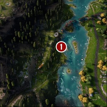 The picture must be matched from the edge of the river, from the Cliff side - A Thousand Words - Far Cry New Dawn Walkthrough - Side Missions - Far Cry New Dawn Guide