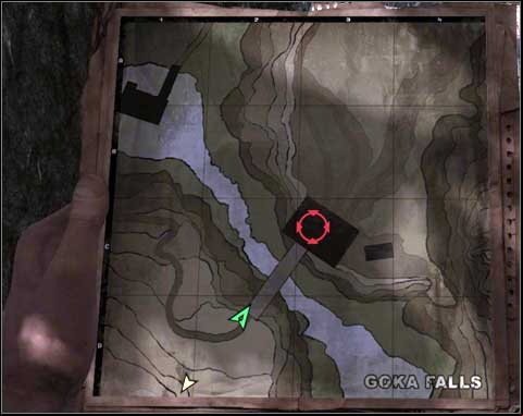 Go through the bridge and clear the area around the house - The Final - Missions of the APR - Far Cry 2 - Game Guide and Walkthrough