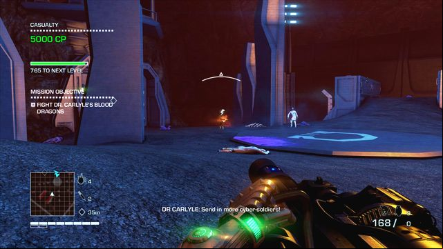 After killing dragons hunt for the soldiers - 5 - I don't deal with psychos. I put'em away - Main missions - Far Cry 3: Blood Dragon - Game Guide and Walkthrough