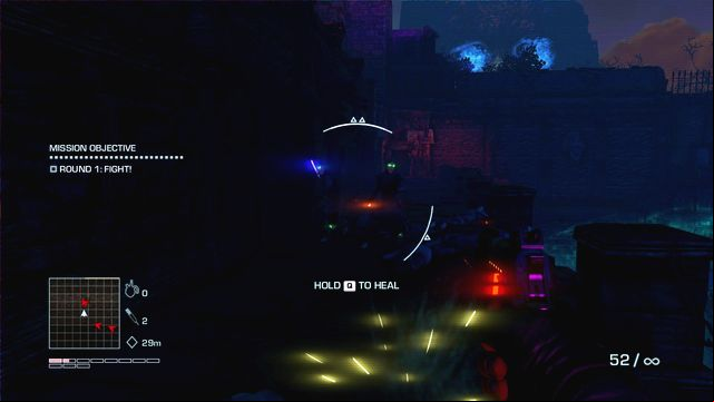 Prepare for rather tough fight - undeads will attack you from all sides - 6 - Summon the plague - Main missions - Far Cry 3: Blood Dragon - Game Guide and Walkthrough