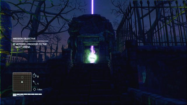 This time you'll use the shotgun - 6 - Summon the plague - Main missions - Far Cry 3: Blood Dragon - Game Guide and Walkthrough