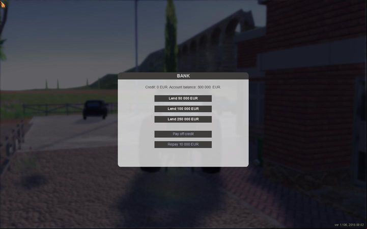 Loan at one of the banks located on each map can often save our balance and enable us to make the necessary investments, usually associated with buying new machines - Bank credit - Miscellaneous - Farm Expert 2017 Game Guide