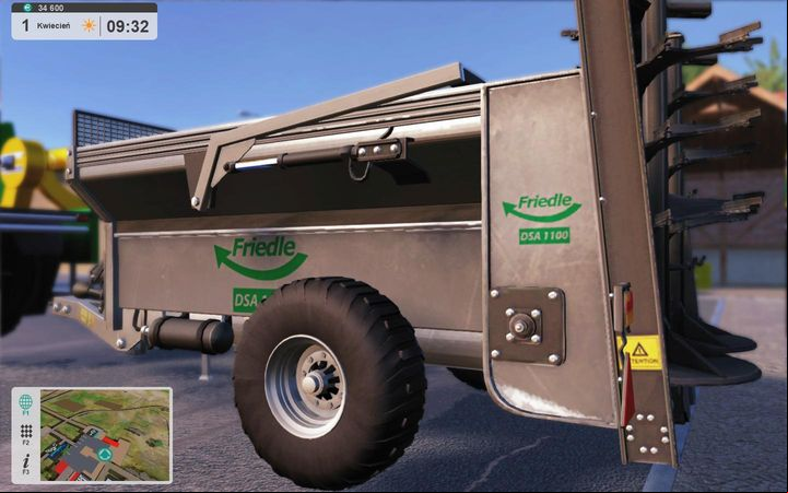 The cheapest, healthy fertilizer - Spreaders - Machinery description - Farm Expert 2017 Game Guide