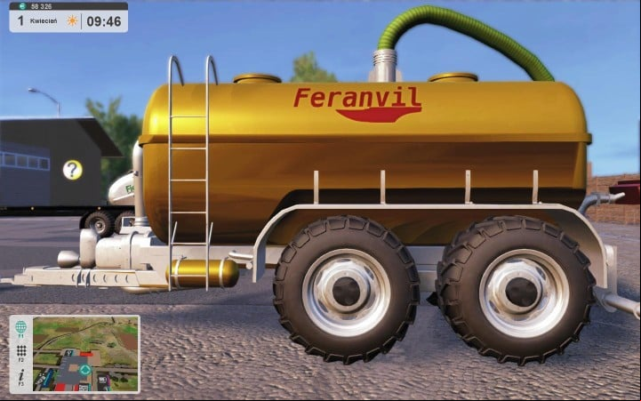 Manufacturer: Grandt - Spreaders - Machinery description - Farm Expert 2017 Game Guide