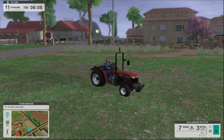 Model: Samman GSL 3120 - Orchard machines - Machinery description - Farm Expert 2017 Game Guide