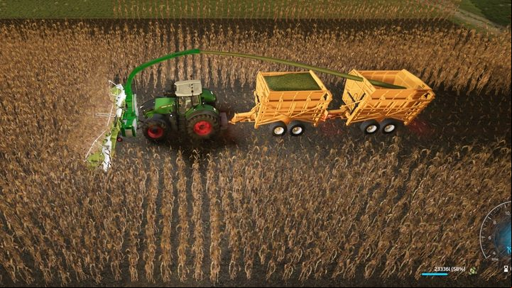We suggest a strong, heavy tractor for this work. - Farming Simulator 22: Chaff - obtaining and selling - Grass, hay and silage - Farming Simulator 22 Guide