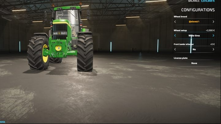 Wide tires are an option for almost every tractor. - Farming Simulator 22: Tractors - features and specifications - Vehicles and machinery - Farming Simulator 22 Guide