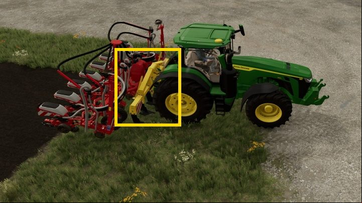 Smaller subsoilers can work together with a planter. - Farming Simulator 22: Plowing - Field work - Farming Simulator 22 Guide