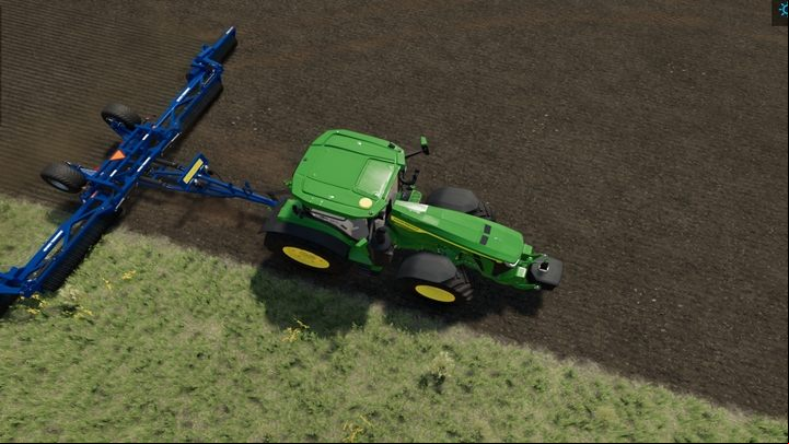 The second method of getting rid of stones is pressing them into the ground by using rollers - Farming Simulator 22: Stone picking - Field work - Farming Simulator 22 Guide