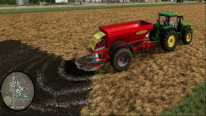 You can fertilize the soil before or after plowing / cultivating / sowing - Farming Simulator 22: Fertilizing - Field work - Farming Simulator 22 Guide