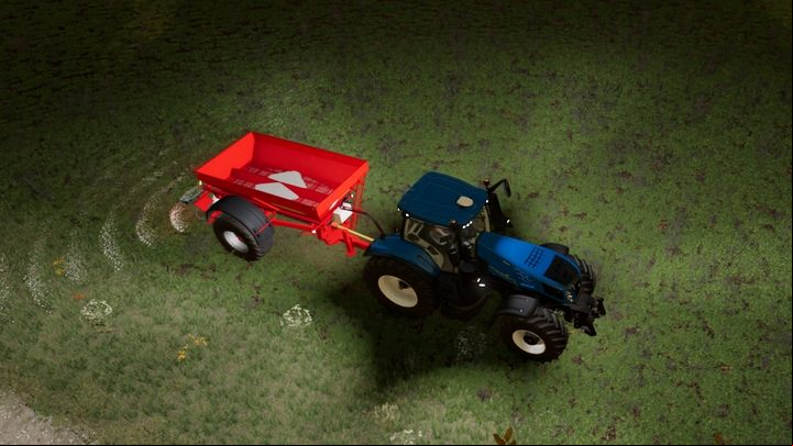 When using granular fertilizer it's worthwhile to use the Bredal brand spreader (one of two available models), as it can also be used for lime spreading. - Farming Simulator 22: Fertilizing - Field work - Farming Simulator 22 Guide