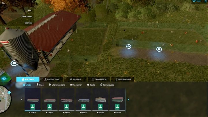 Chickens can be raised in open or closed spaces - Farming Simulator 22: Chickens - breeding, tips - Breeding - Farming Simulator 22 Guide