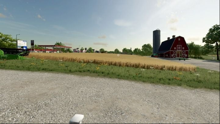 Elmcreek is one of three areas available in Farming Simulator 22 - Farming Simulator 22: Elmcreek - map, field size - Maps - field sizes - Farming Simulator 22 Guide