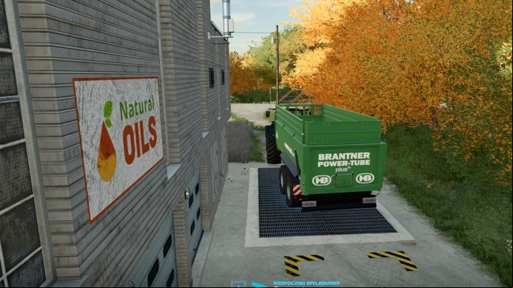 Oil Mill produces oil from canola, sunflowers, and olives - Farming Simulator 22: Production chains - buildings and recipes - Production chains - Farming Simulator 22 Guide