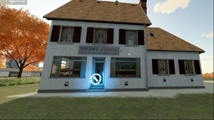 The bakery produces bread from flour and a cake from 6 different ingredients - flour, sugar, milk, eggs, butter, strawberries - Farming Simulator 22: Production chains - buildings and recipes - Production chains - Farming Simulator 22 Guide