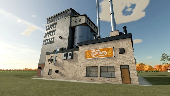 Cereal Factory produces cereals after providing all the required ingredients - Farming Simulator 22: Production chains - buildings and recipes - Production chains - Farming Simulator 22 Guide