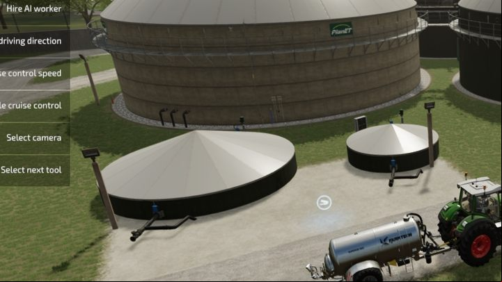 You can sell the slurry at the tanks with pipes, where the tipper icon is displayed. - Farming simulator 22: How to sell silage? - FAQ - Farming Simulator 22 Guide