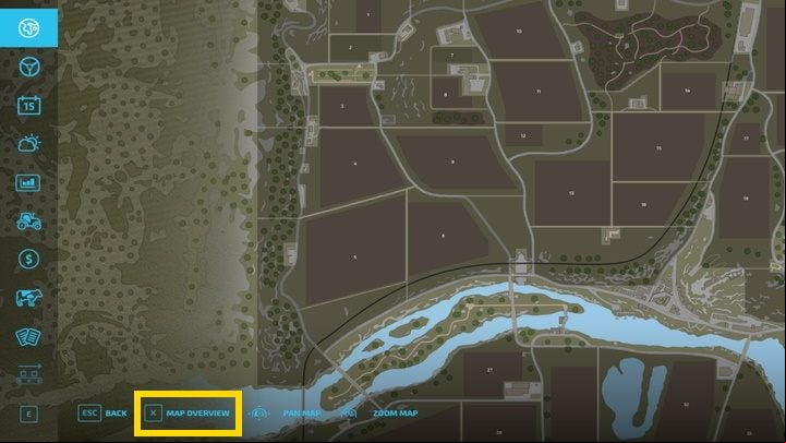 If by chance "you clicked something and everything disappeared", i - Farming Simulator 22: Monitoring growth - Field work - Farming Simulator 22 Guide