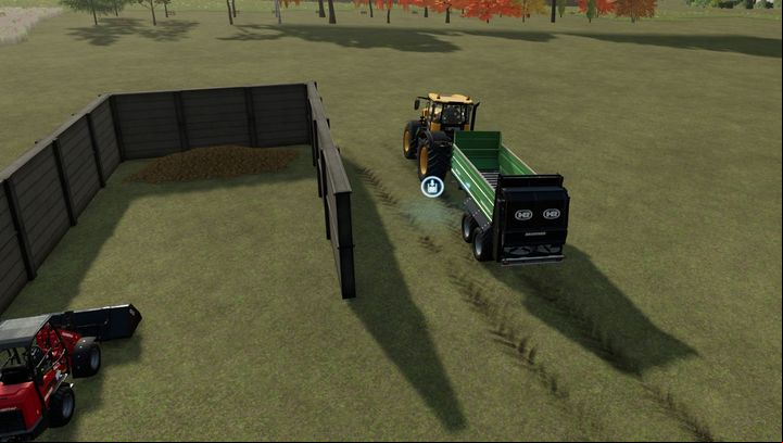 In FS22, you do not have to load the manure manually - just stand next to the marker and load any trailer or spreader with it. - Farming Simulator 22: Pigs - breeding, tips - Breeding - Farming Simulator 22 Guide