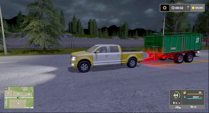A pick-up can haul light, loaded trailers with much more speed - but only on asphalt roads. - Strategic Tips - For beginners - Farming Simulator 17 Game Guide