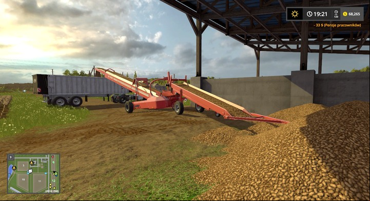 You can store these plants anywhere - use the belt system to quickly load the lying harvest - Tuberous Plants - Information on crops - Farming Simulator 17 Game Guide