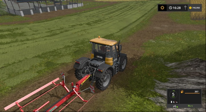Gather a lot of grass, leave it, ransack it, and gather huge amounts of hay from a small area - Grass, Hay and Ensilage - Information on crops - Farming Simulator 17 Game Guide