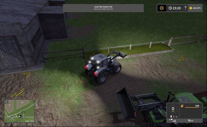 Sheep are fine with grass that you place in their trough - Animal husbandry step-by-step - Animal husbandry - Farming Simulator 17 Game Guide