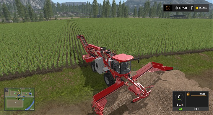 This machine only picks roots and loads them onto trailers - Tractors, harvesters, trucks | Descriptions of equipment - Descriptions of equipment, instructions and tips - Farming Simulator 17 Game Guide