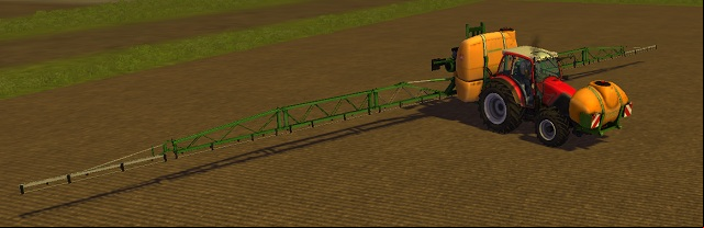 Thanks to an additional manure container, a sprayer can work longer without refilling. - Machinery | The basics - The basics - Farming Simulator 2013 Game Guide