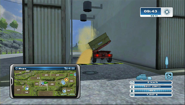 Selling wheat at the mill. - Selling crops for the first time | The basics - The basics - Farming Simulator 2013 Game Guide