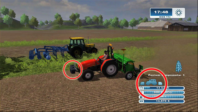 If you already have or just bought the SAME Argon3 75, buy an additional weight and mount in the front - Buying new equipment: sower | Agriculture - Agriculture - Farming Simulator 2013 Game Guide