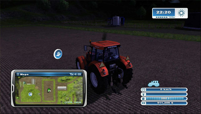 Buy field 35 for forage. - Cow husbandry | Animal husbandry - Animal husbandry - Farming Simulator 2013 Game Guide