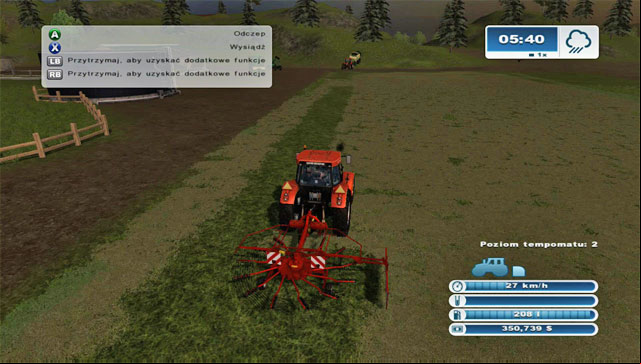 You can use the windrower to make further work easier. - Cow husbandry | Animal husbandry - Animal husbandry - Farming Simulator 2013 Game Guide