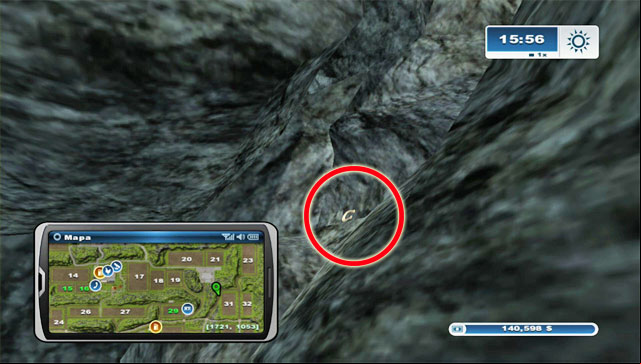 This is a rather hard horseshoe to find - Area D: horseshoes #37-#44 | Horseshoes - Horseshoes - Farming Simulator 2013 Game Guide