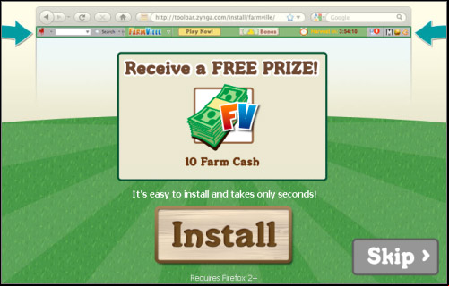Sometimes you can see such an offer instead of a normal loading screen - Bunch of advice - Farm management - FarmVille - Game Guide and Walkthrough
