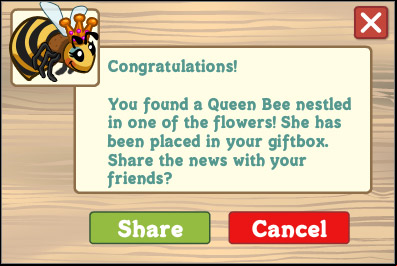 A bee queen somewhere amid flowers - Beehive - Buildings - FarmVille - Game Guide and Walkthrough