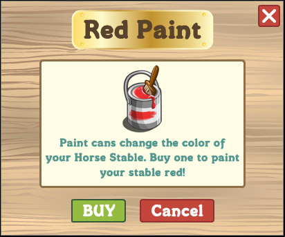 You'll probably be able to paint other buildings in the future - The market - Others - FarmVille - Game Guide and Walkthrough