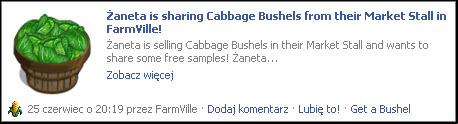 Sample board message - Farmer's market - Others - FarmVille - Game Guide and Walkthrough