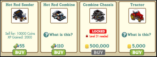 Everyone can find something useful here - Vehicles - p. 1 - Others - FarmVille - Game Guide and Walkthrough