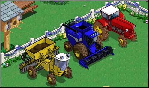 All basic vehicles on your farm - Vehicles - p. 1 - Others - FarmVille - Game Guide and Walkthrough