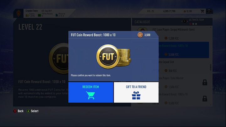 You can spend your FFC points from previous FIFA games on the market - First steps and tips for FUT - FUT Guide - FIFA 19 Game Guide